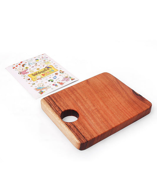 Wooden Toy Chopping Board - Brown Woods for Dudes