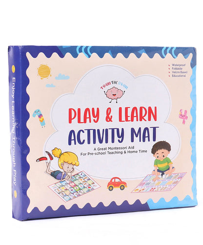 Play & Learn Fruits Activity Mat - Multicolour Woods for Dudes