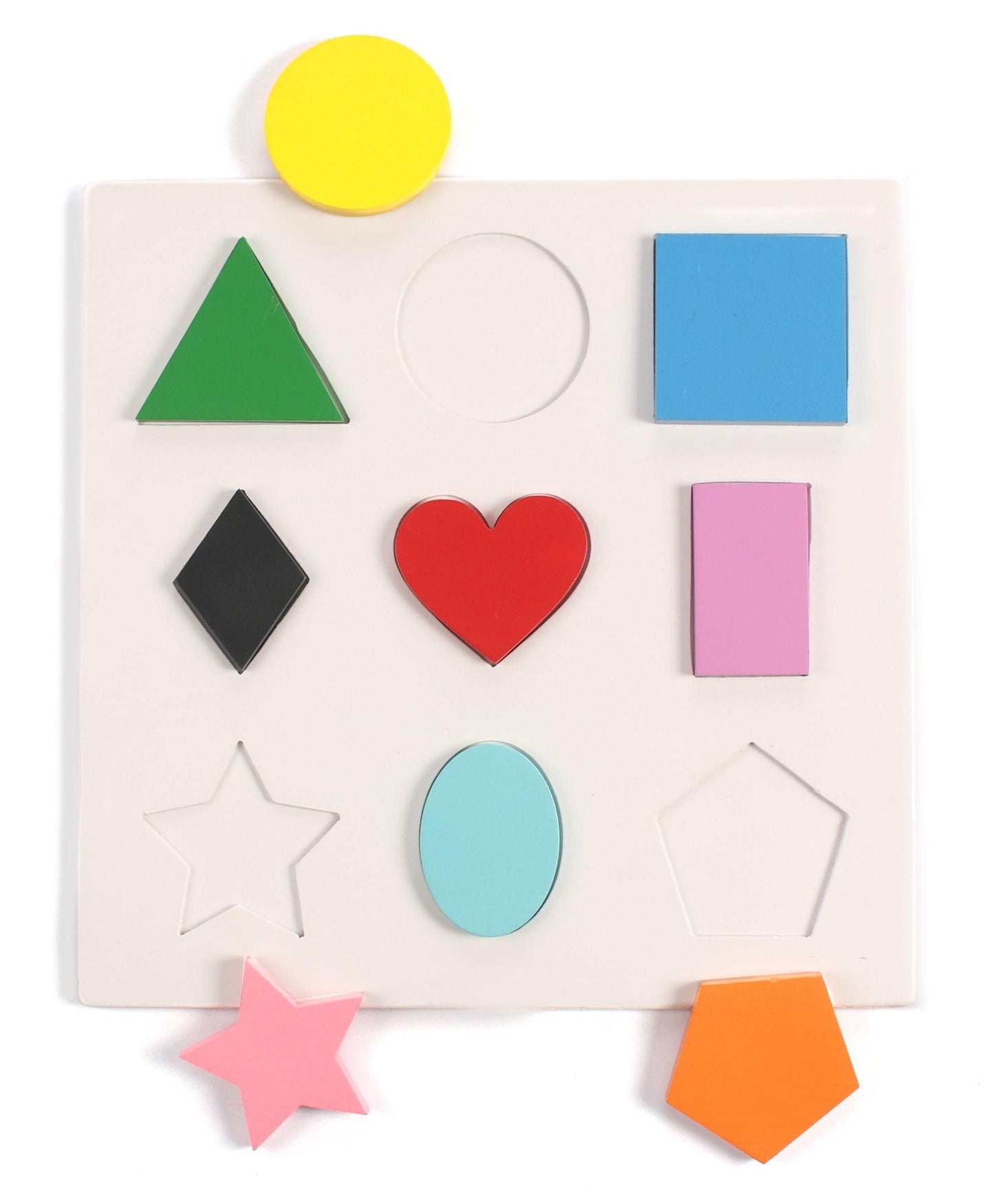 Shapes Puzzle: Fun and Educational Toy for Kids Woods for Dudes