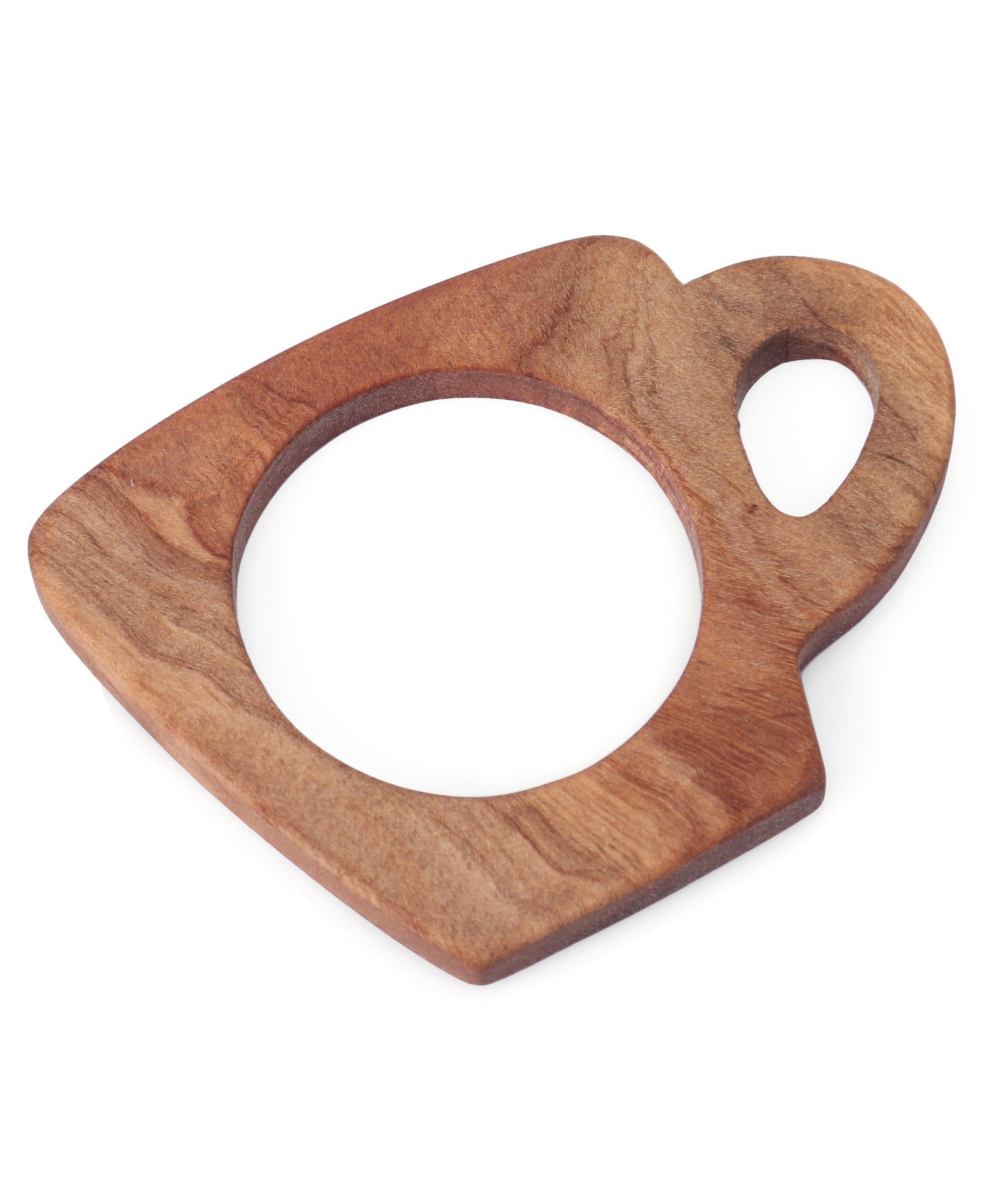 Neem Sipper & Cup Shaped Wood Teether Pack of 2 - Brown Woods for Dudes