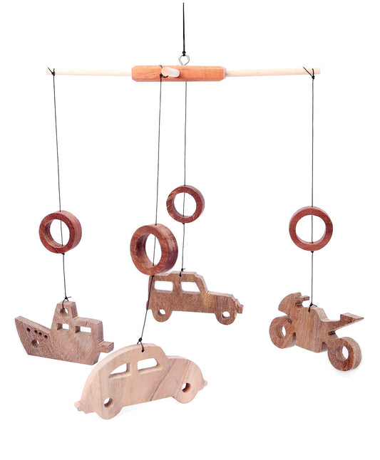 Vehicles Crib & Stroller Hanging Toy - Brown Woods for Dudes