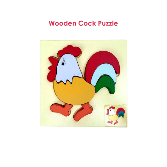 Wooden Cock Puzzle Toy Woods for Dudes