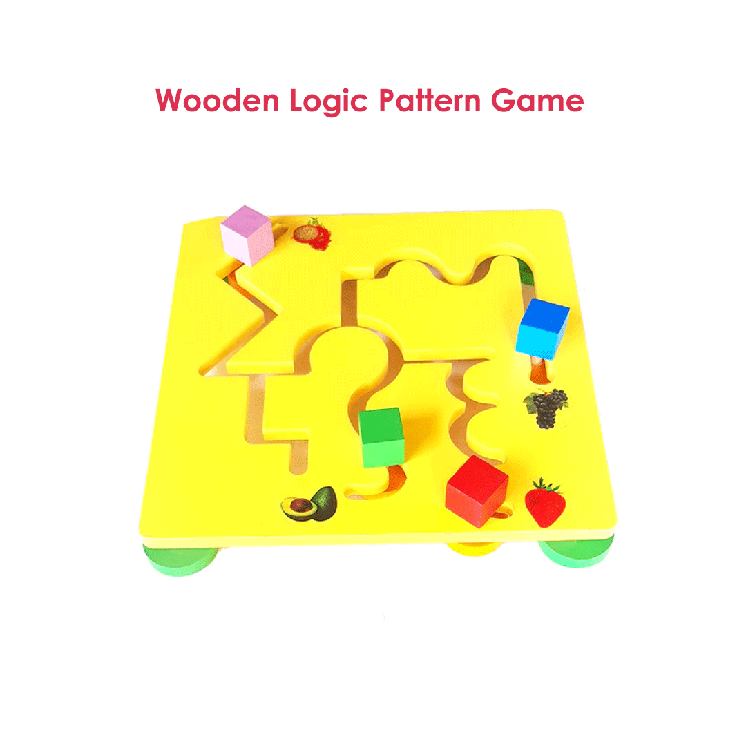 Wooden Logic Pattern Game Woods for Dudes