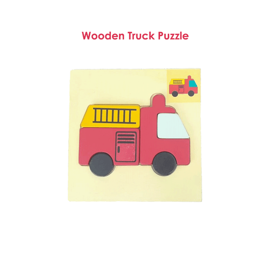 Wooden Truck Puzzle Toy Woods for dudes