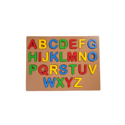 Alphabet Slate Puzzle (Capital) Woods for Dudes