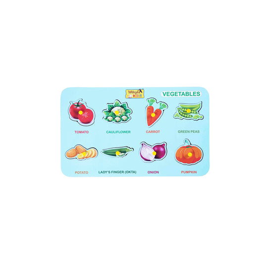 Vegetable Puzzle: Fun and Educational Toy for Kids Woods for Dudes