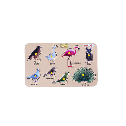 Birds Puzzle: Fun and Educational Toy for Kids Woods for Dudes