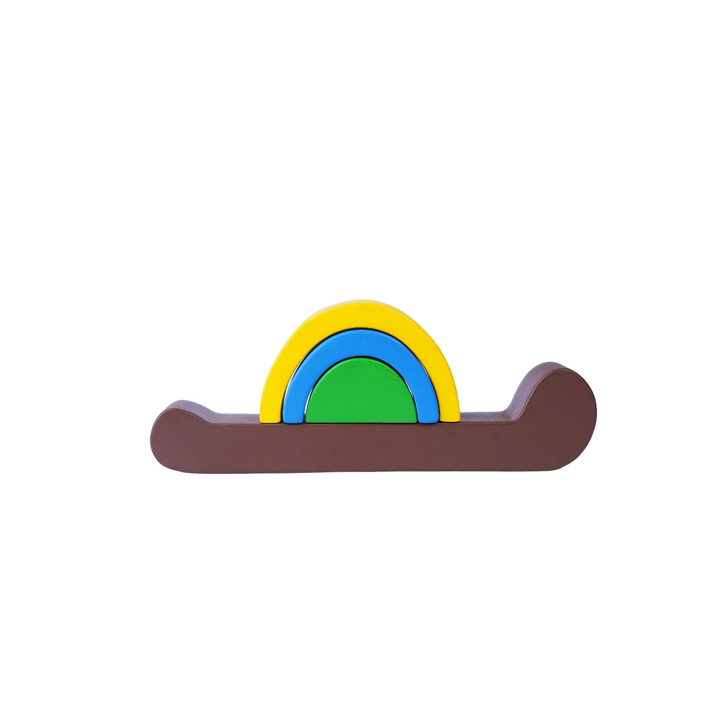 Rainbow Stacker Snail: Versatile Wooden Toy for Toddlers Woods for Dudes