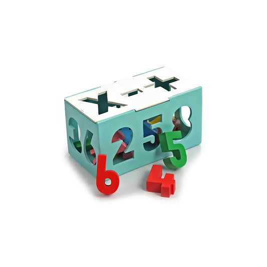 Number Sorter 0 to 9 with signs - Multicolour Woods for Dudes