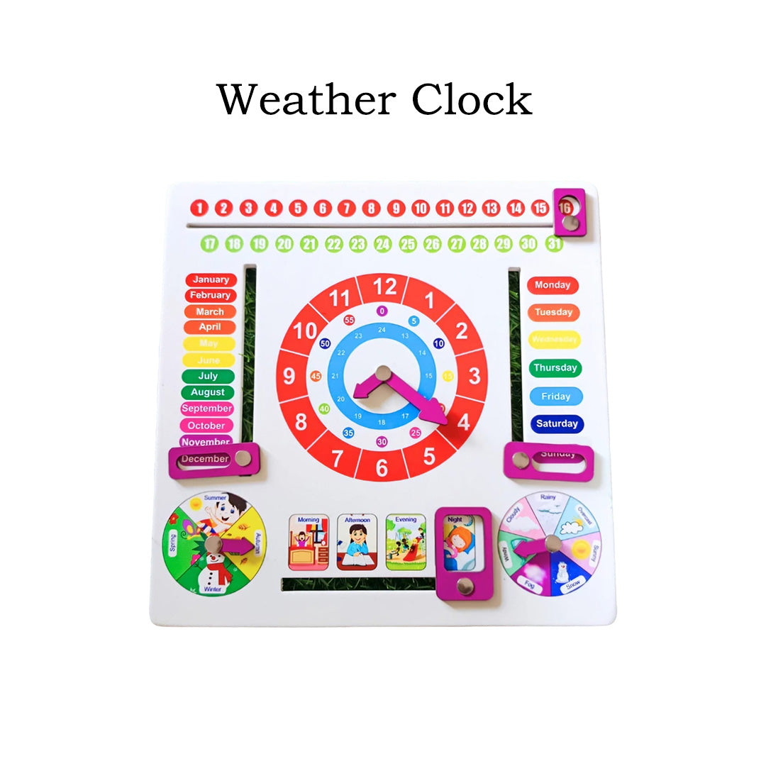 Weather Clock Puzzle Woods for Dudes