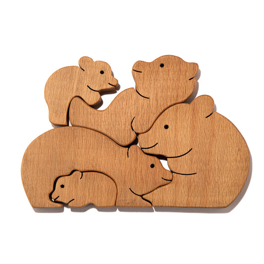 We Bare Bears Puzzle Woods for Dudes