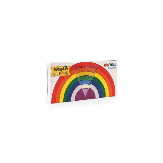 Rainbow Stacking Toy - 7 Rings