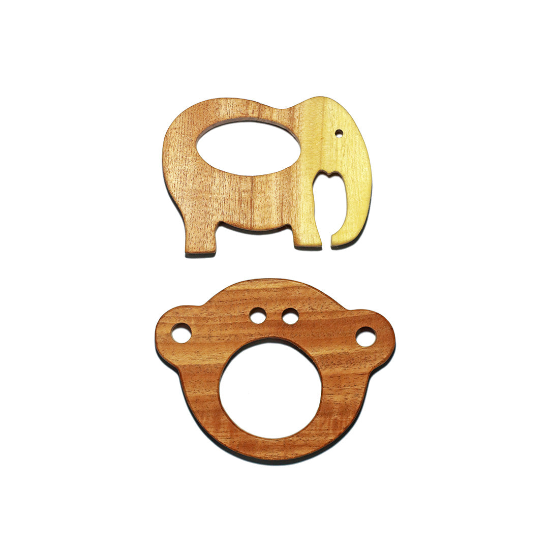 Jungle Jumbo Ape Teethers Woods for Dudes