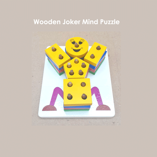 Wooden Joker Mind Puzzle Woods for Dudes